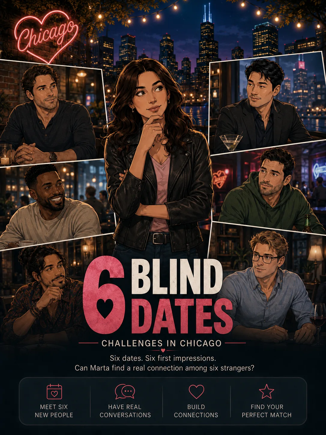 Six Blind Dates